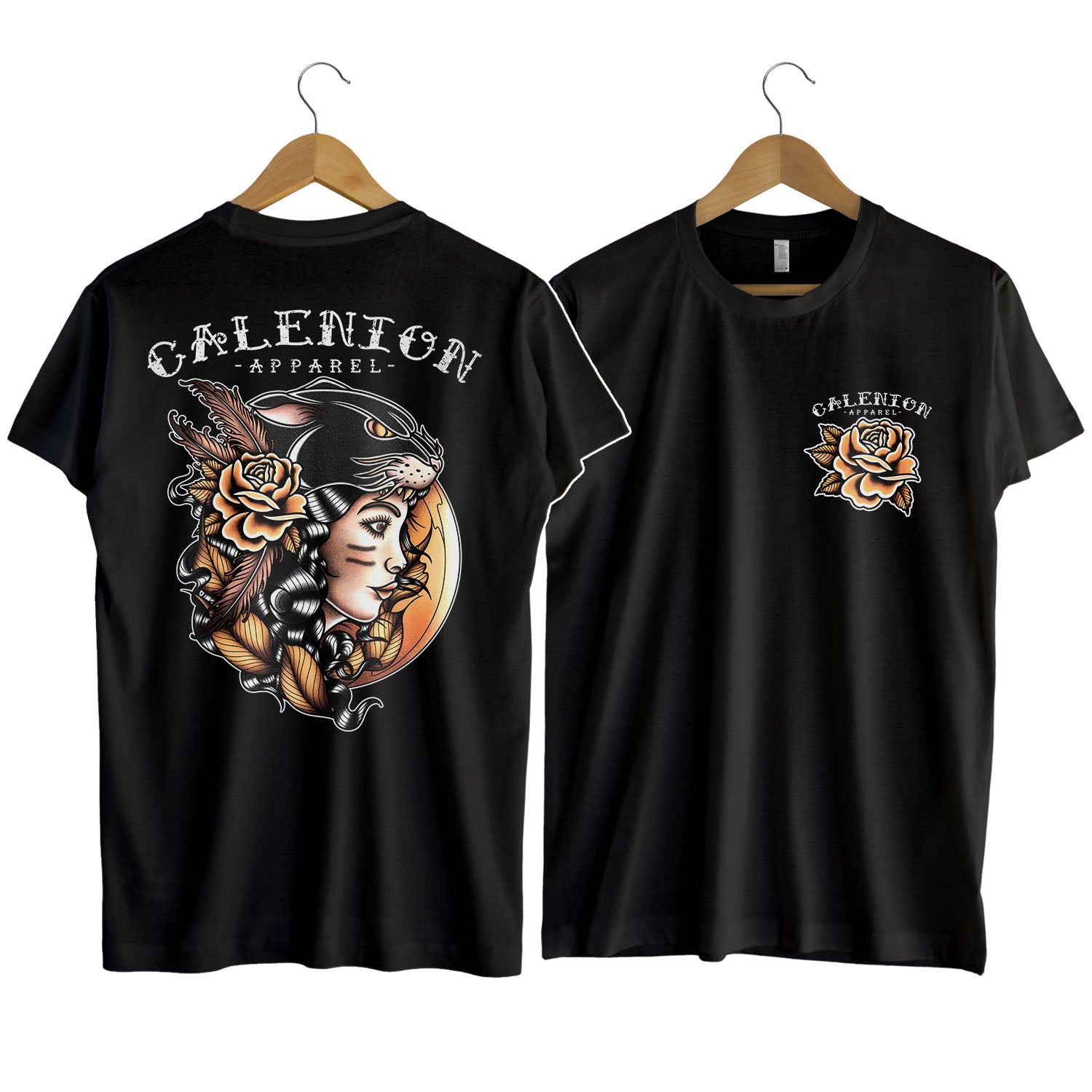 Panther Huntress T-Shirt – Calenion Apparel