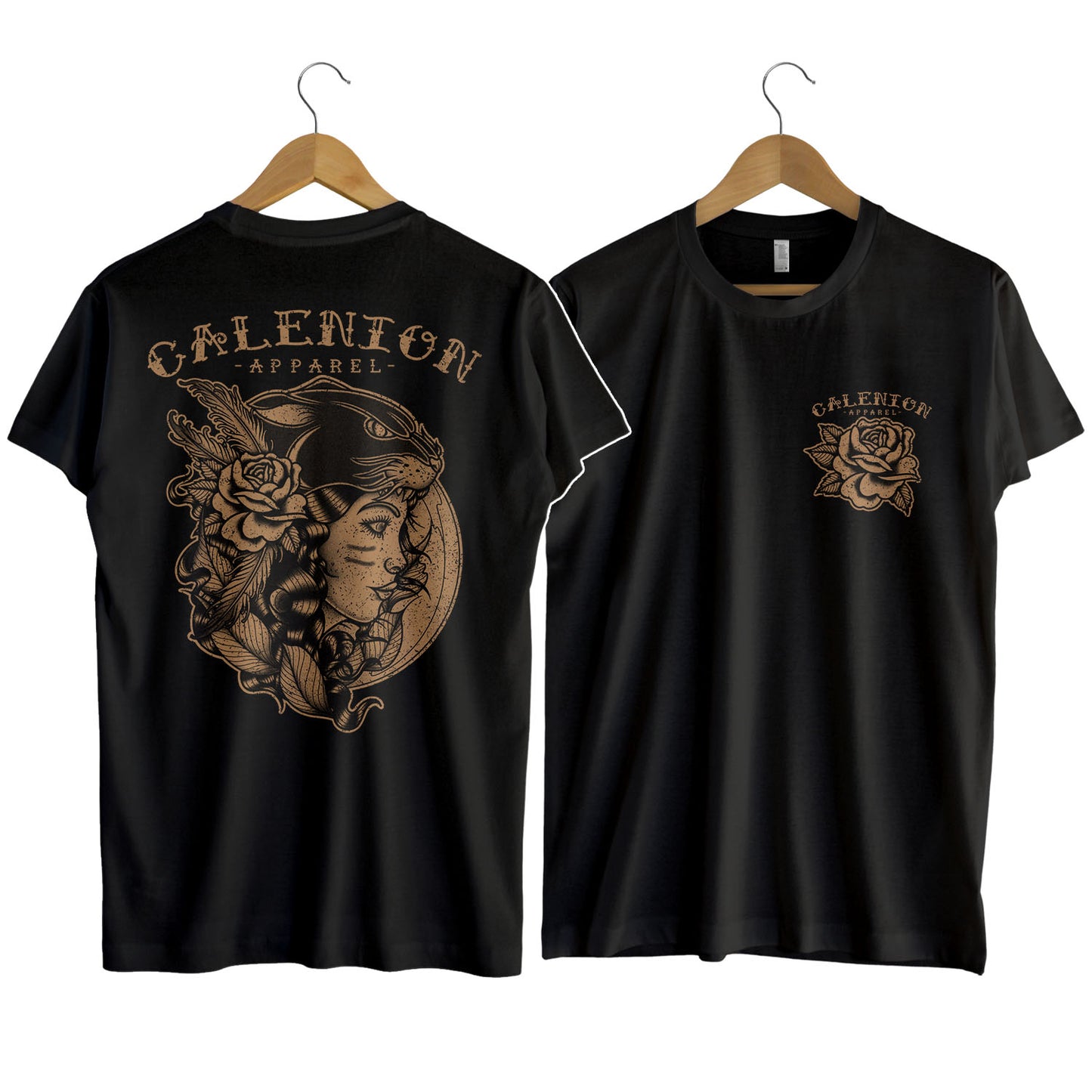 Vintage Panther Huntress T-Shirt