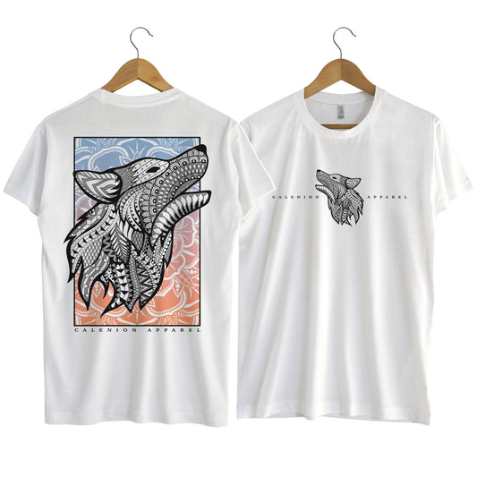 Wolf Zentangle T-Shirt