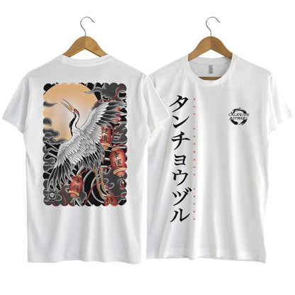 Japanese Crane T-Shirt (White)