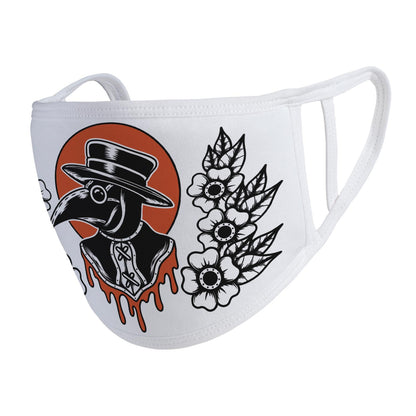 Plague Doctor Face Mask (White)