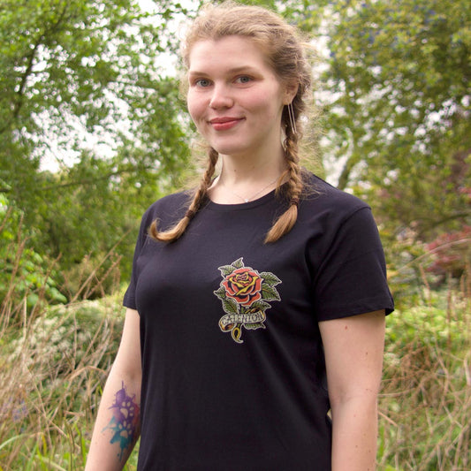 Tattoo Rose T-Shirt