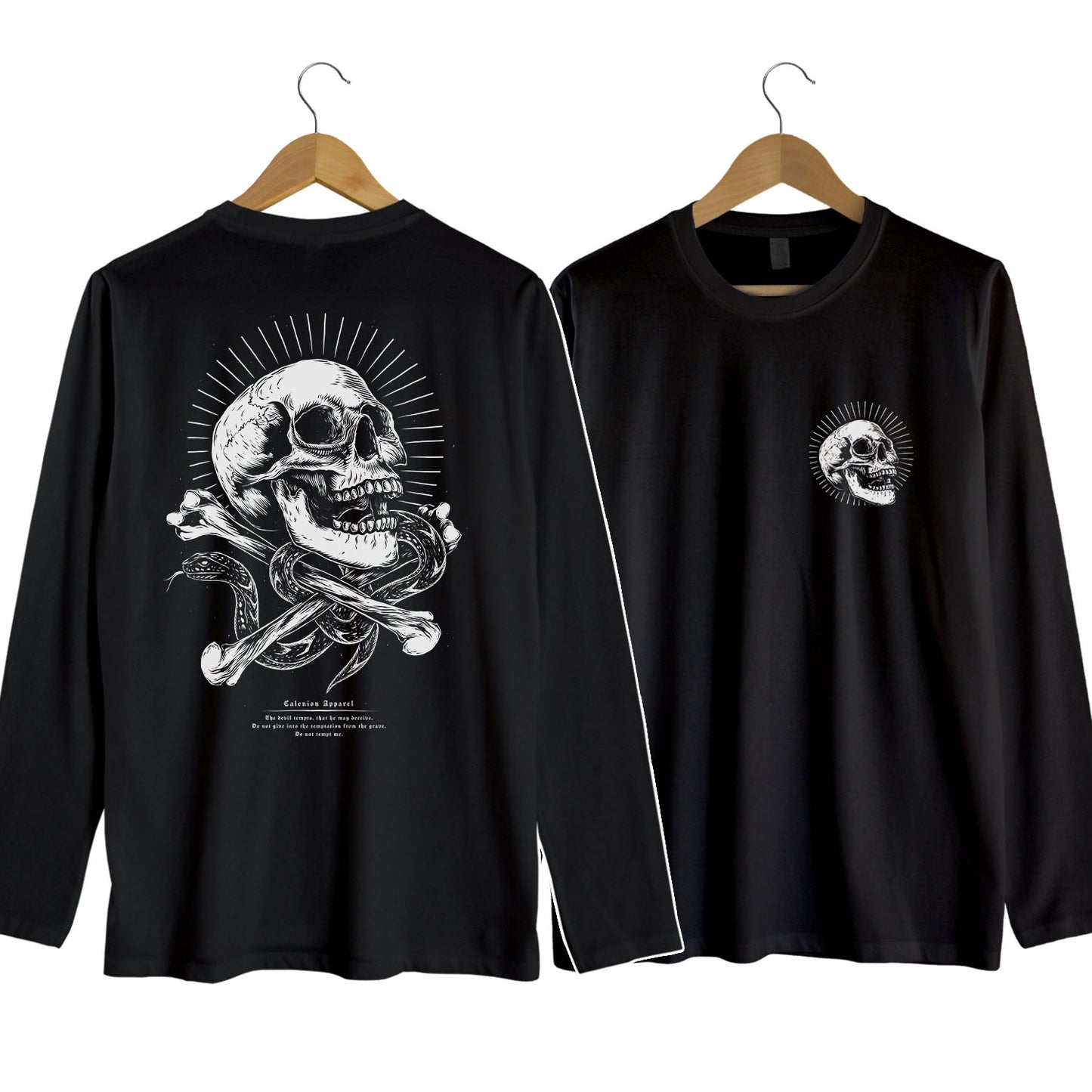 Temptation From The Grave Long Sleeve Shirt