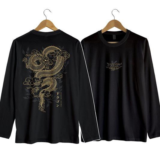 Golden Dragon Long Sleeve Shirt