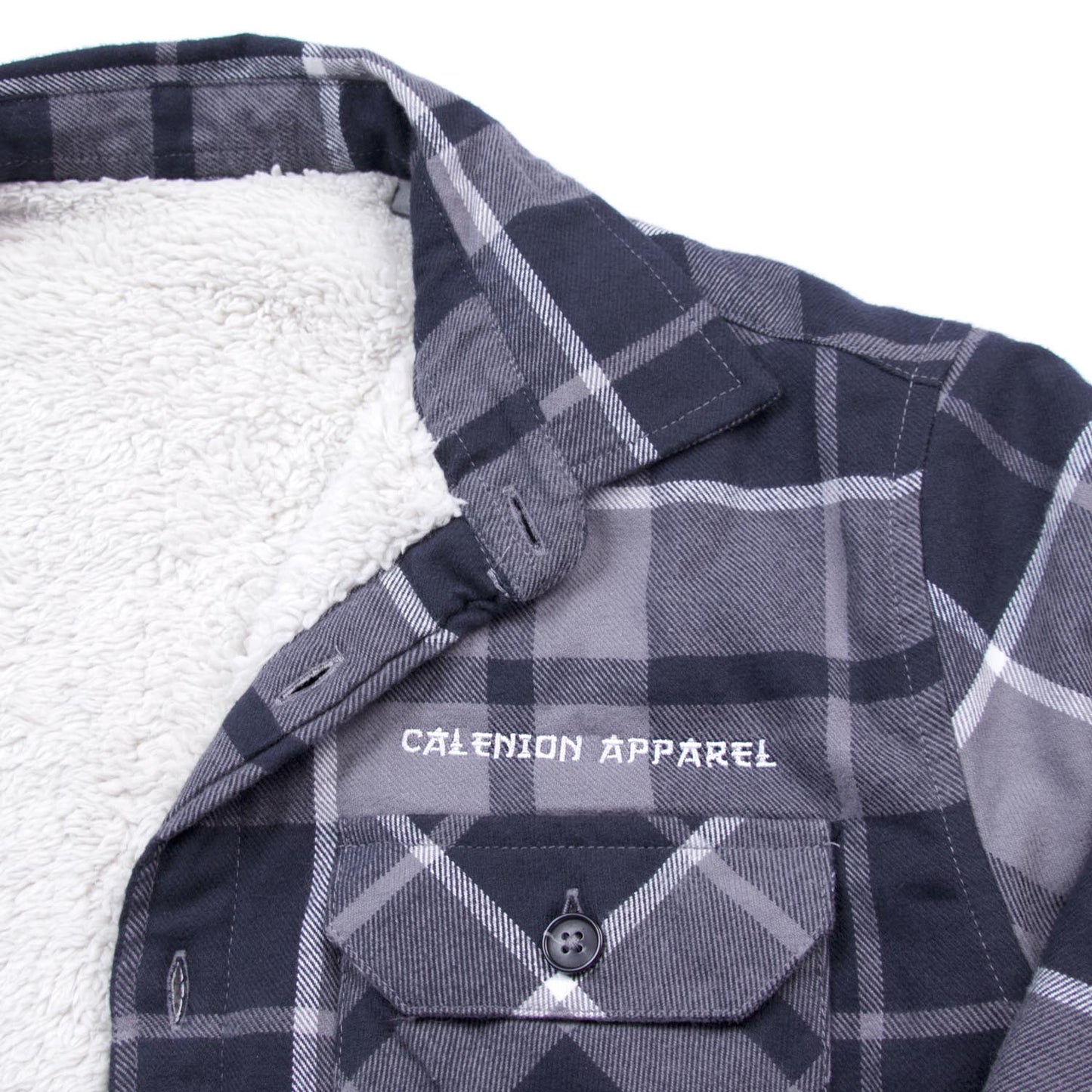 Sherpa Lined Flannel Jacket